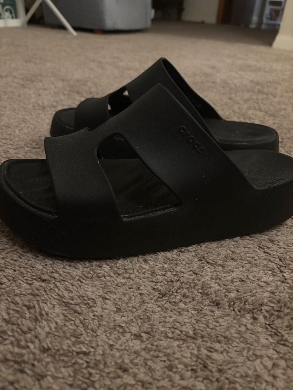CROCS Platform Getaway H Strap Sandals - Picture 3 of 4